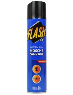 flash 22 insetticida spray per mosche e zanzare 250ml: tuttocasashop.live: pulizia e cura della casa