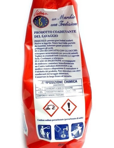 eridano perborato in polvere sbiancante 750g - additivo: tuttocasashop.live: prodotti per bucato e tessuti