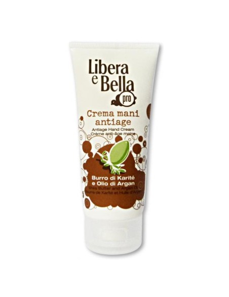 libera e bella crema mani 100ml anti eta' con burro di karite' ed argan: tuttocasashop.live: igiene e cura della persona