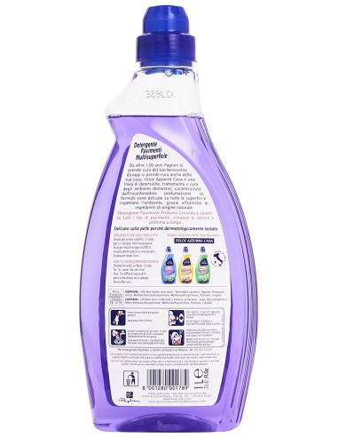 felce azzurra detergente lavapavimenti - 1 litro - lavanda: tuttocasashop.live: pulizia e cura della casa