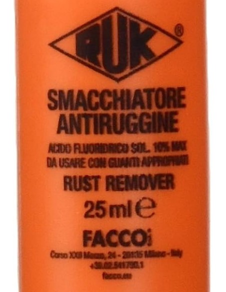 ruk levaruggine per tessuti e superfici - 25ml: tuttocasashop.live: prodotti per bucato e tessuti