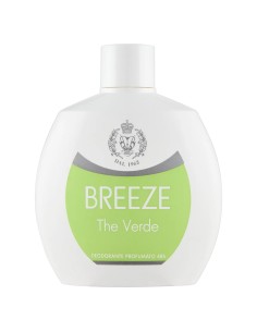 breeze deodorante squeeze no-gas - 100ml - the verde: tuttocasashop.live: igiene e cura della persona