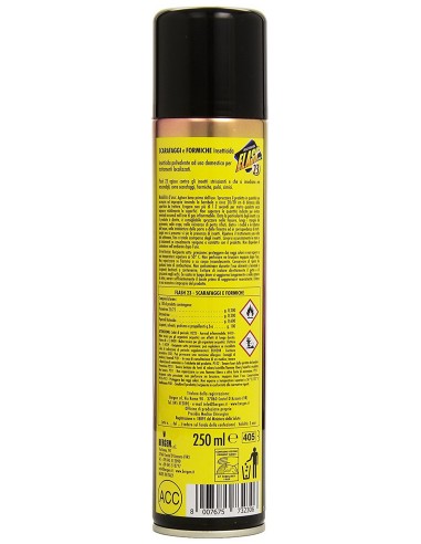 flash 23 scarafaggi e formiche insetticidia spray 250ml: tuttocasashop.live: pulizia e cura della casa
