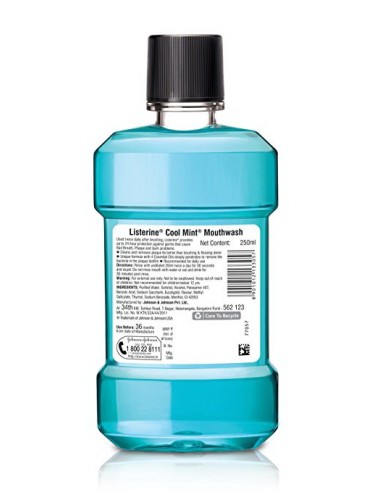 listerine collutorio per igiene orale 500ml - cool mint: tuttocasashop.live: igiene e cura della persona