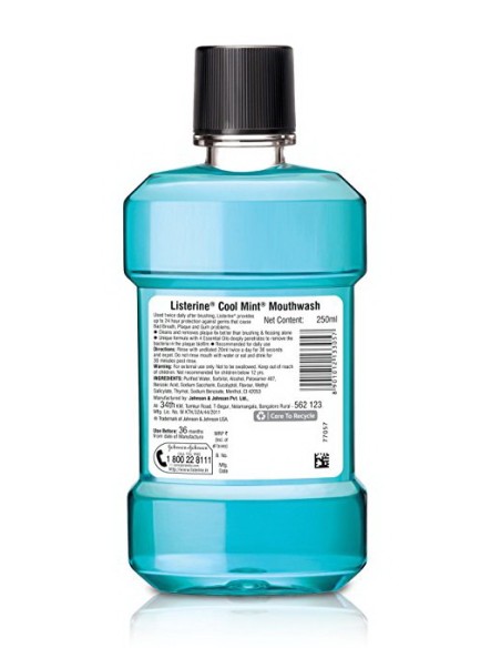 listerine collutorio per igiene orale 500ml - cool mint: tuttocasashop.live: igiene e cura della persona