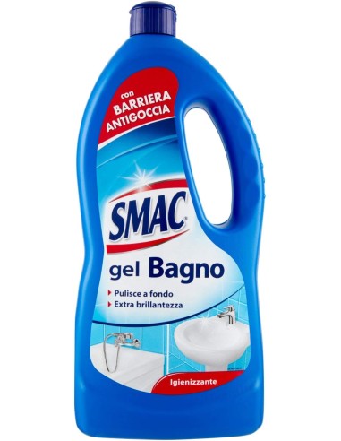 smac gel bagno 850ml - anticalcare - brillante - con barriera protettiva: tuttocasashop.live: pulizia e cura della casa