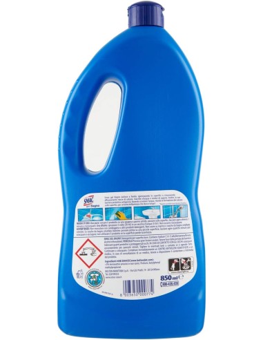smac gel bagno 850ml - anticalcare - brillante - con barriera protettiva: tuttocasashop.live: pulizia e cura della casa