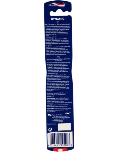 aquafresh dynamic spazzolino per igiene orale - medium - setole media: tuttocasashop.live: igiene e cura della persona