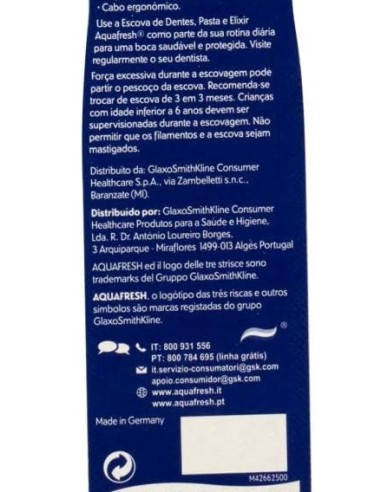 aquafresh dynamic spazzolino per igiene orale - medium - setole media: tuttocasashop.live: igiene e cura della persona
