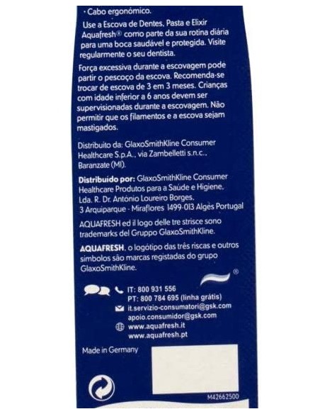 aquafresh dynamic spazzolino per igiene orale - medium - setole media: tuttocasashop.live: igiene e cura della persona
