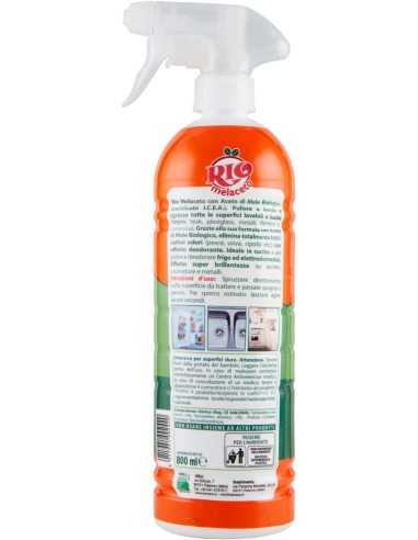 rio detergente sgrassatore spray - 800ml - melaceto: tuttocasashop.live: pulizia e cura della casa