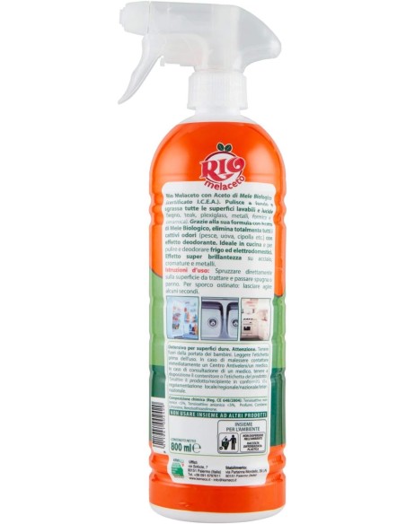rio detergente sgrassatore spray - 800ml - melaceto: tuttocasashop.live: pulizia e cura della casa