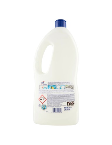 smac gel con candeggina 850ml - formula igienizzante - ultrabianco brillante: tuttocasashop.live: pulizia e cura della casa