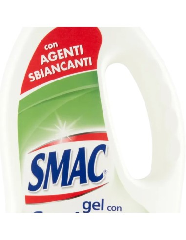 smac gel con candeggina 850ml - formula igienizzante - ultrabianco brillante: tuttocasashop.live: pulizia e cura della casa