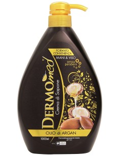 dermomed sapone liquido 1 litro - con erogatore - olio di argan: tuttocasashop.live: igiene e cura della persona