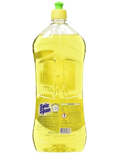 spic&span detersivo per piatti 1l - limone e menta: tuttocasashop.live: pulizia e cura della casa