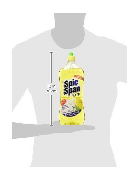 spic&span detersivo per piatti 1l - limone e menta: tuttocasashop.live: pulizia e cura della casa