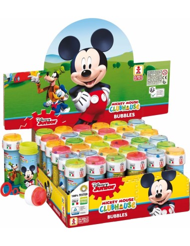 bolle di sapone mickey mouse - topolino - 60ml - con gioco sul tappo: tuttocasashop.live: altro - bazar