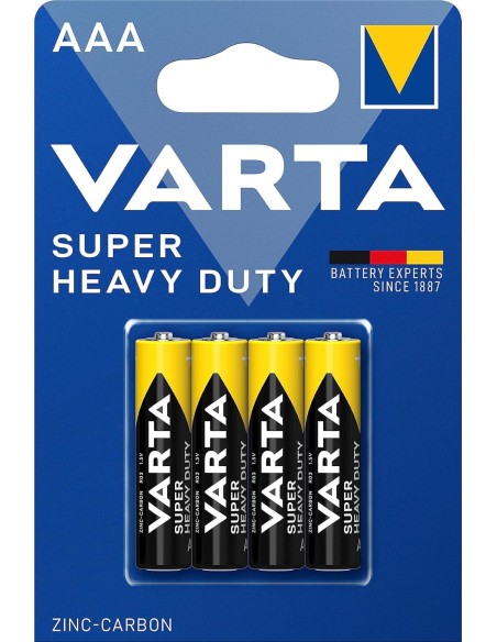 varta superlife pile formato aaa ministilo zinco carbone 1.5v - 4 pezzi: tuttocasashop.live: altro - bazar