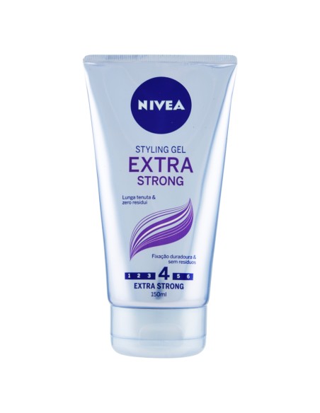nivea hair gel per capelli tubo 150ml - n.4 - extra forte: tuttocasashop.live: igiene e cura della persona