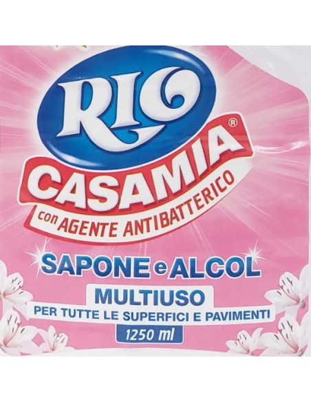 rio casamia 1250ml agrumi - pavimenti e superfici - con alcool e sapone: tuttocasashop.live: pulizia e cura della casa