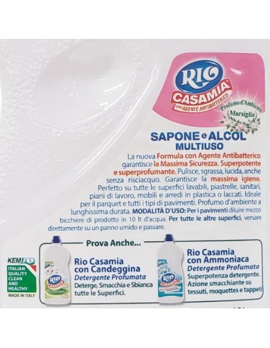 rio casamia 1250ml agrumi - pavimenti e superfici - con alcool e sapone: tuttocasashop.live: pulizia e cura della casa