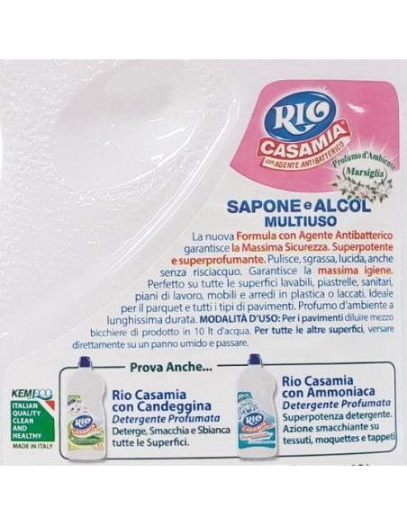 rio casamia 1250ml agrumi - pavimenti e superfici - con alcool e sapone: tuttocasashop.live: pulizia e cura della casa
