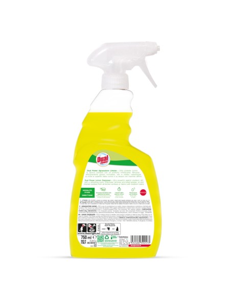 dual power sgrassatore universale spray 750ml - limone: tuttocasashop.live: pulizia e cura della casa