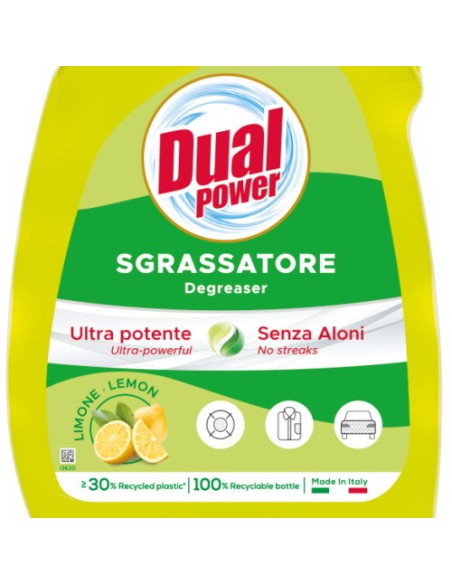 dual power sgrassatore universale spray 750ml - limone: tuttocasashop.live: pulizia e cura della casa