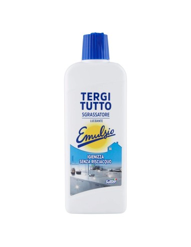 emulsio tergitutto sgrassatore 375ml - detergente multiuso: tuttocasashop.live: pulizia e cura della casa