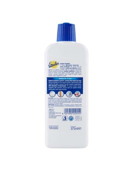 emulsio tergitutto sgrassatore 375ml - detergente multiuso: tuttocasashop.live: pulizia e cura della casa