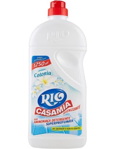 rio casamia 1250ml colonia - pavimenti e superfici con ammoniaca detergente: tuttocasashop.live: pulizia e cura della casa
