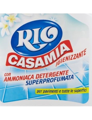 rio casamia 1250ml colonia - pavimenti e superfici con ammoniaca detergente: tuttocasashop.live: pulizia e cura della casa