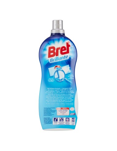 bref detergente liquido per pavimenti 1.25l - brillante - blu: tuttocasashop.live: pulizia e cura della casa