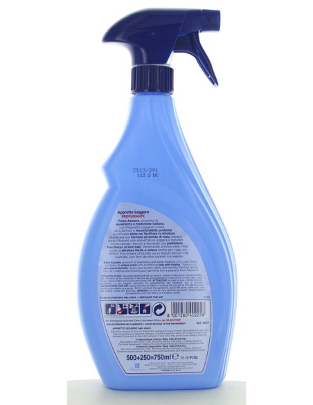 felce azzurra paglieri appretto leggero 750ml - profumato con amido di mais: tuttocasashop.live: prodotti per bucato e tessuti