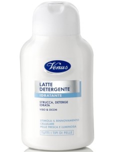 venus latte detergente per viso e occhi - 200ml - strucca deterge idrata: tuttocasashop.live: igiene e cura della persona