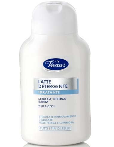 venus latte detergente per viso e occhi - 200ml - strucca deterge idrata: tuttocasashop.live: igiene e cura della persona