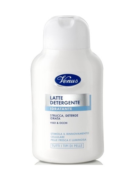venus latte detergente per viso e occhi - 200ml - strucca deterge idrata: tuttocasashop.live: igiene e cura della persona