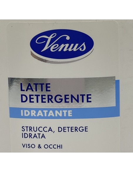 venus latte detergente per viso e occhi - 200ml - strucca deterge idrata: tuttocasashop.live: igiene e cura della persona