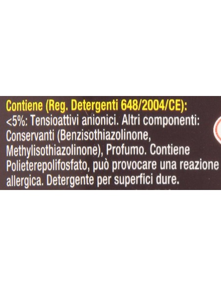bref detergente liquido per pavimenti 125l - superfici pregiate: tuttocasashop.live: pulizia e cura della casa