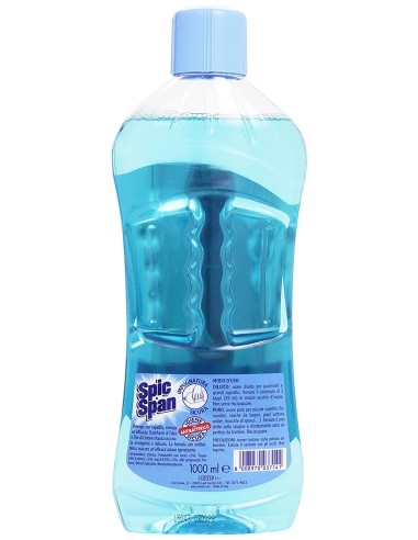 spic&span detergente liquido per pavimenti 1l - talco: tuttocasashop.live: pulizia e cura della casa