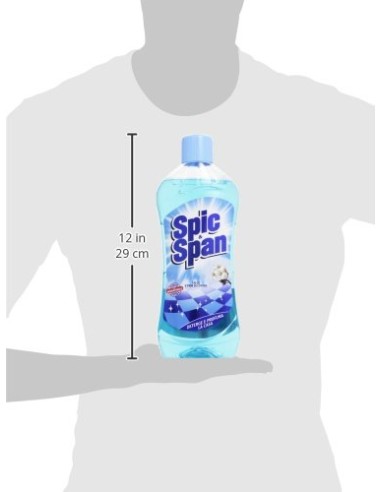 spic&span detergente liquido per pavimenti 1l - talco: tuttocasashop.live: pulizia e cura della casa