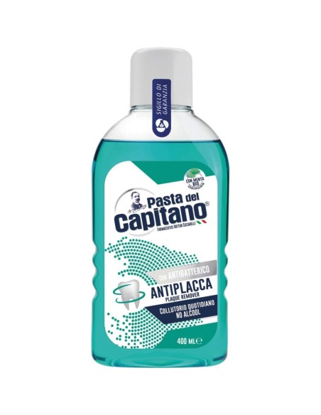 pasta del capitano collutorio per igiene dentale 400ml - anti placca: tuttocasashop.live: igiene e cura della persona