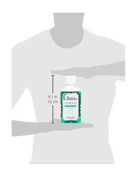 pasta del capitano collutorio per igiene dentale 400ml - anti placca: tuttocasashop.live: igiene e cura della persona