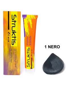 struktis crema colorante 100ml - 1 nero: tuttocasashop.live: igiene e cura della persona