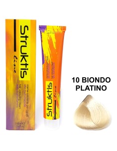 struktis crema colorante 100ml - 10 biondo platino: tuttocasashop.live: igiene e cura della persona