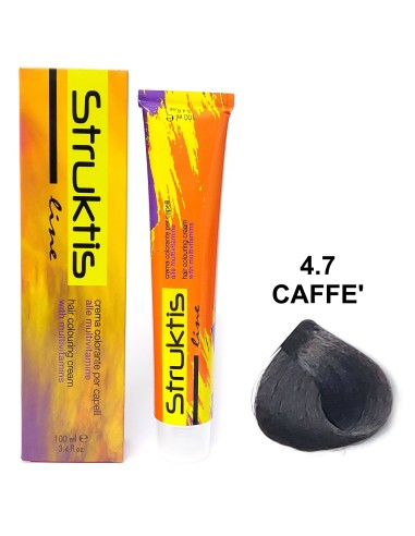 struktis crema colorante 100ml - 4.7 caffe': tuttocasashop.live: igiene e cura della persona
