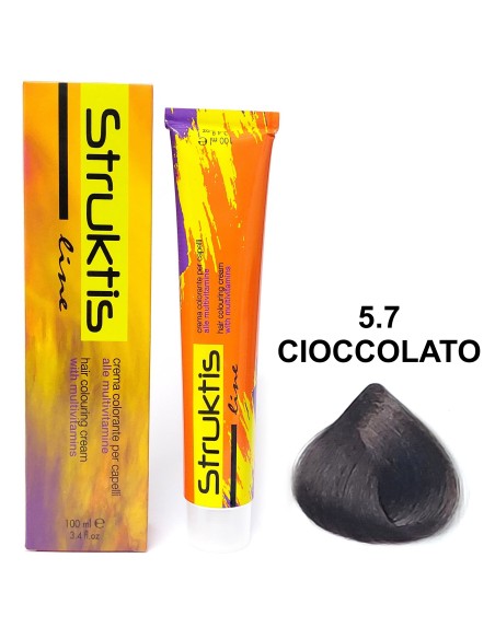 struktis crema colorante 100ml - 5.7 cioccolato: tuttocasashop.live: igiene e cura della persona