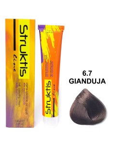 struktis crema colorante 100ml - 6.7 gianduja: tuttocasashop.live: igiene e cura della persona