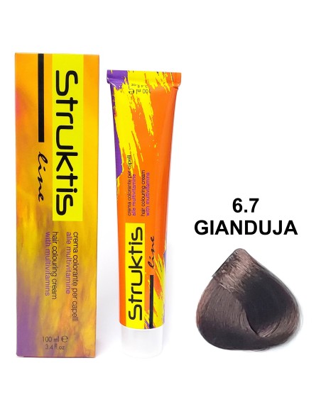 struktis crema colorante 100ml - 6.7 gianduja: tuttocasashop.live: igiene e cura della persona